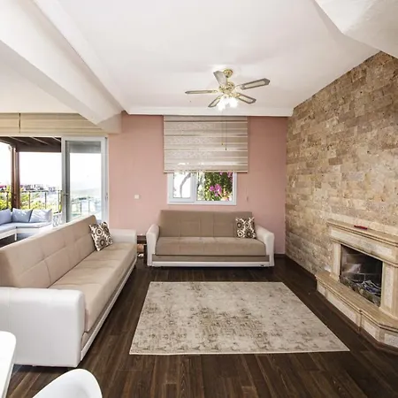 House With Amazing Sea View And Pool In Lejlighed Gümüşlük